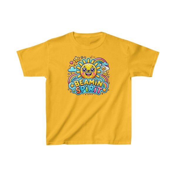 BeaminSpirit Logo Kids Unisex T-Shirt - Image 2